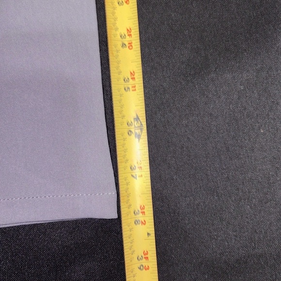 AllHeart Size Medium-P Unisex Drawstring Scrub Pants Straight Leg Gray - Picture 6 of 8